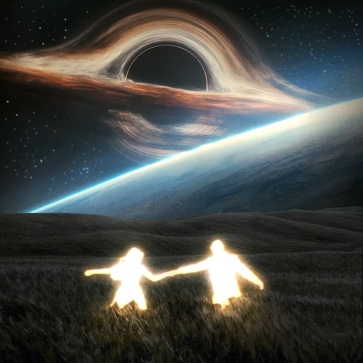 Holding hands by the eternal star